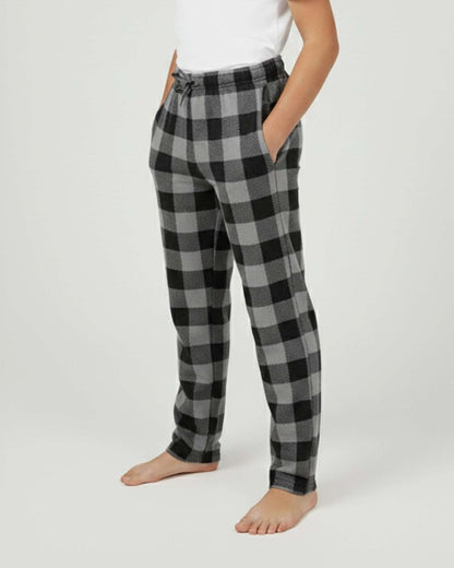 3 Pack Boys' Fleece Pajama Pants Sleepwear Pjs Kids Teens Bottoms Pockets